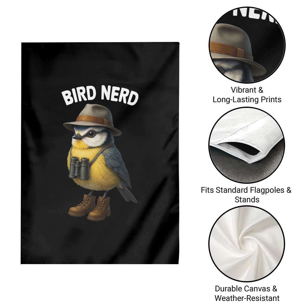 Bird Nerd Garden Flag Funny Birding Bird Lover Watcher Twitcher TS10 Print Your Wear
