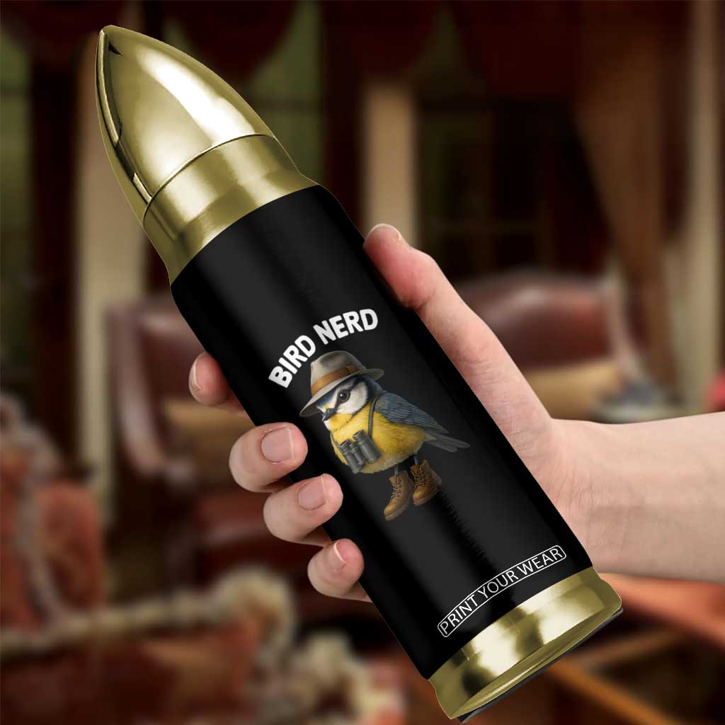 Bird Nerd Bullet Tumbler Funny Birding Bird Lover Watcher Twitcher TS10 Print Your Wear