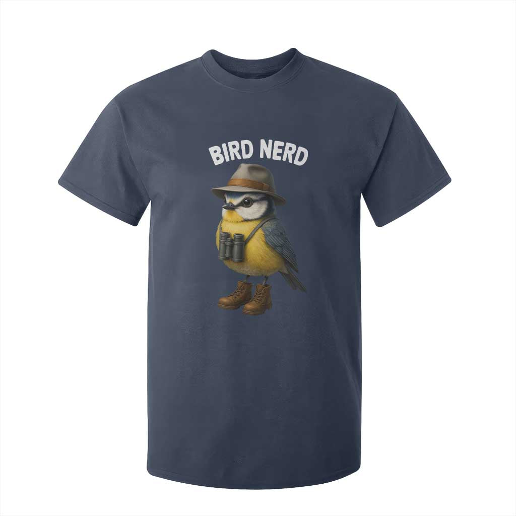 Bird Nerd T Shirt For Kid Funny Birding Bird Lover Watcher Twitcher TS10 Navy Print Your Wear