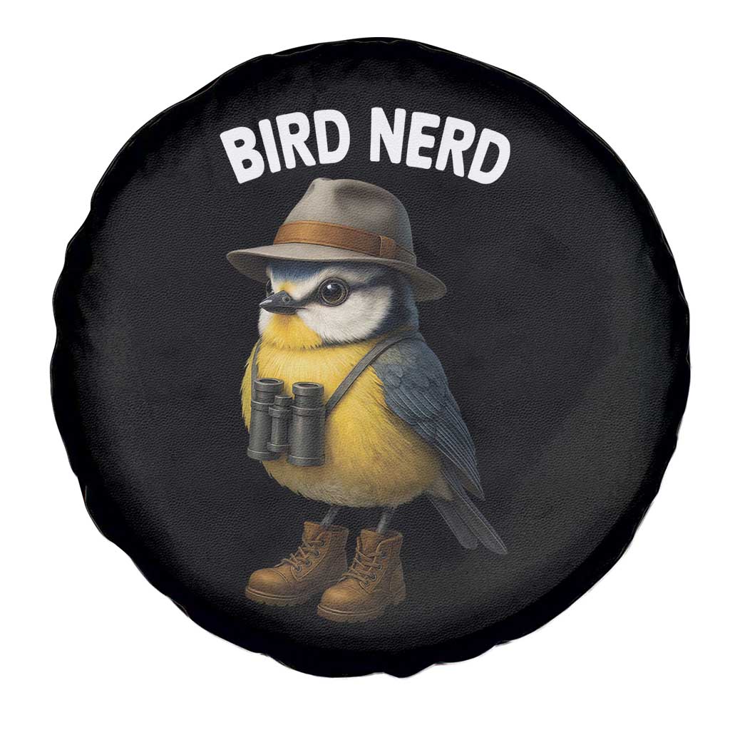 Bird Nerd Spare Tire Cover Funny Birding Bird Lover Watcher Twitcher TS10 Print Your Wear