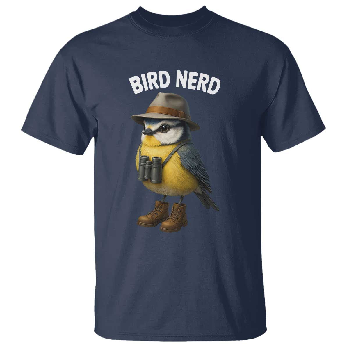 Bird Nerd T Shirt Funny Birding Bird Lover Watcher Twitcher TS10 Navy Print Your Wear