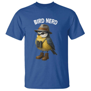 Bird Nerd T Shirt Funny Birding Bird Lover Watcher Twitcher TS10 Royal Blue Print Your Wear