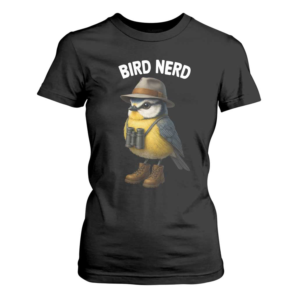 Bird Nerd T Shirt For Women Funny Birding Bird Lover Watcher Twitcher TS10 Black Print Your Wear