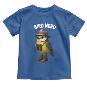 Bird Nerd Toddler T Shirt Funny Birding Bird Lover Watcher Twitcher TS10 Royal Blue Print Your Wear