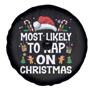 Family Matching Christmas Spare Tire Cover Most Likely To Nap On Xmas TS10 Print Your Wear