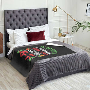 Funny Christmas 67 Throw Blanket Dear Santa Make Them Stop Saying 67 Christmas Teacher Mom Dad TS10 Print Your Wear