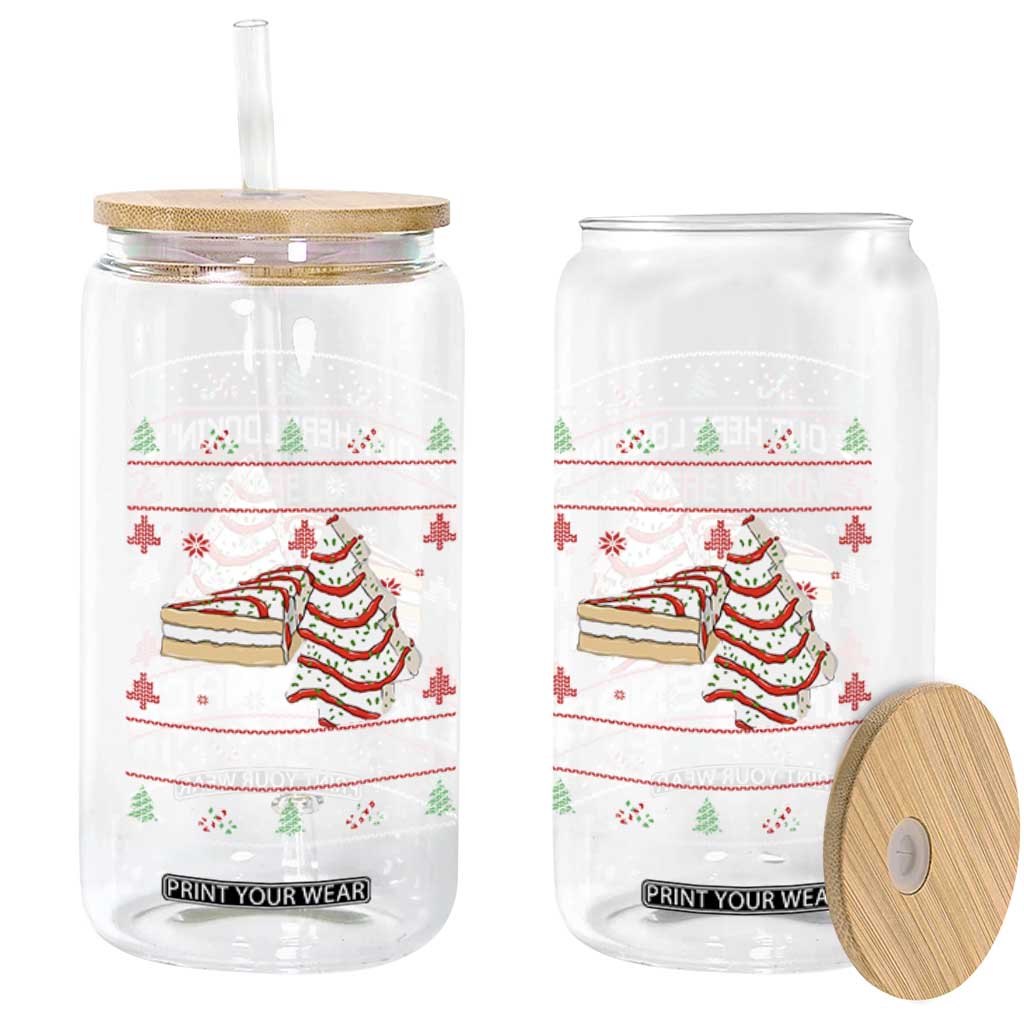 Debbies Christmas Tree Cake Glass Can Out Here Lookin Like A Snack TS10 Print Your Wear