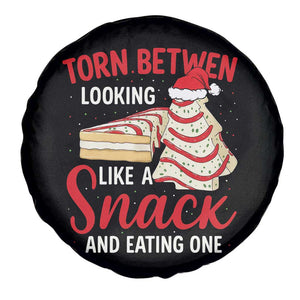 Torn Between Looking Like A Snack Or Eating One Christmas Spare Tire Cover Debbies Tree Cake TS10 Print Your Wear
