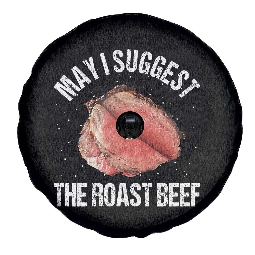 Funny Dank Meme Spare Tire Cover May I Suggest The Roast Beef TS10 Print Your Wear