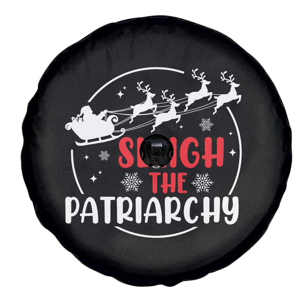 Sleigh The Patriarchy Spare Tire Cover Feminist Christmas Womens Rights TS10 Print Your Wear