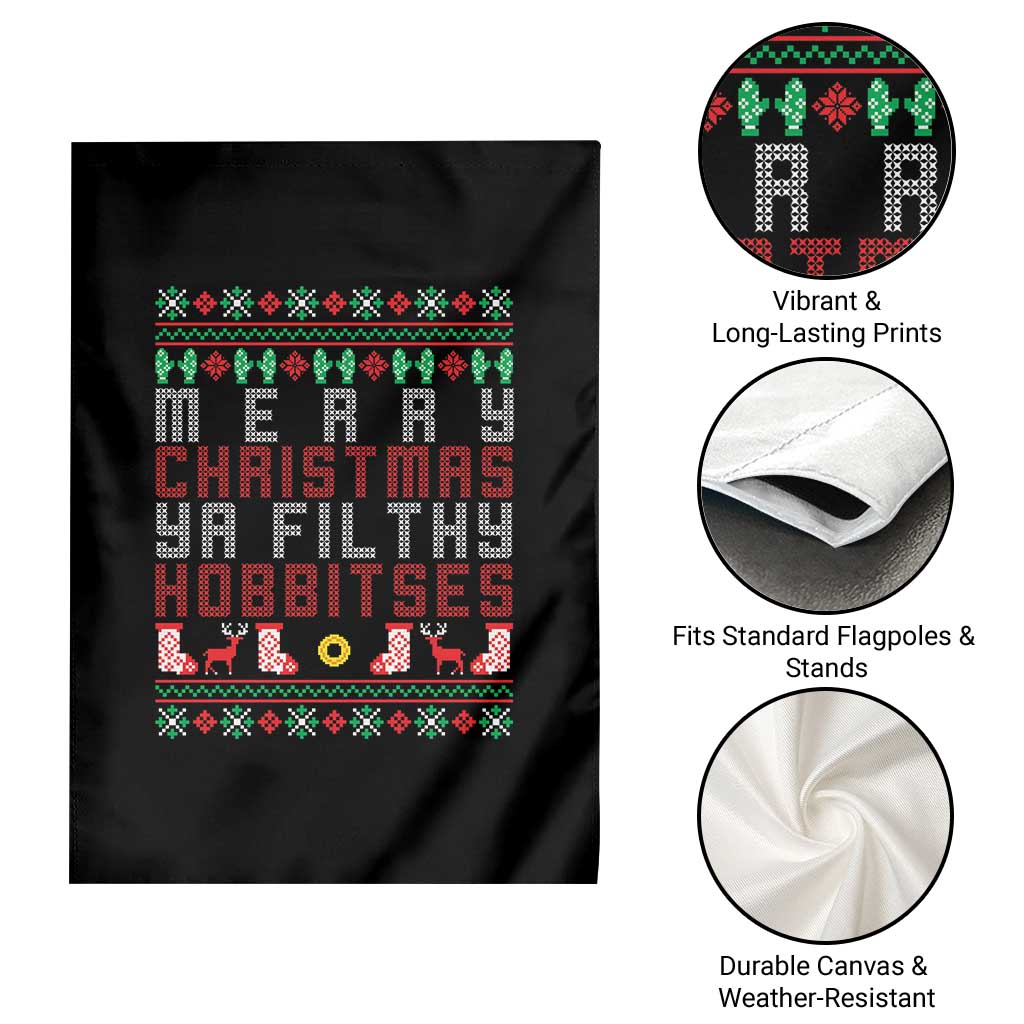 Merry Christmas Ya Filthy Animal Garden Flag Funny Fantasy Movie Meme LOL Ugly Xmas TS10 Print Your Wear