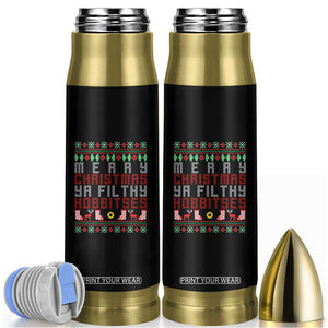 Merry Christmas Ya Filthy Animal Bullet Tumbler Funny Fantasy Movie Meme LOL Ugly Xmas TS10 Black Print Your Wear