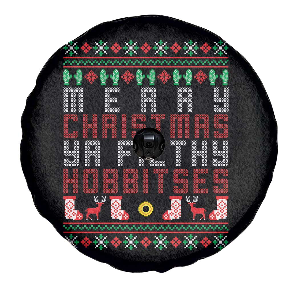 Merry Christmas Ya Filthy Animal Spare Tire Cover Funny Fantasy Movie Meme LOL Ugly Xmas TS10 Print Your Wear