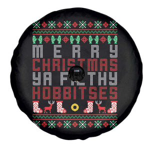 Merry Christmas Ya Filthy Animal Spare Tire Cover Funny Fantasy Movie Meme LOL Ugly Xmas TS10 Print Your Wear