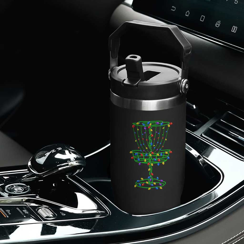 Christmas Disc Golf Basket Flip Straw Tumbler Frisbee Golfer Xmas Gift TS10 Print Your Wear