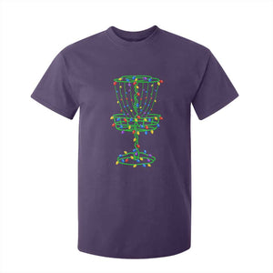 Christmas Disc Golf Basket T Shirt For Kid Frisbee Golfer Xmas Gift TS10 Purple Print Your Wear