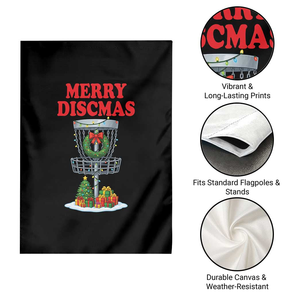Christmas Disc Golf Garden Flag Merry Discmas Golfers Frisbee Golfer Xmas Gift TS10 Print Your Wear