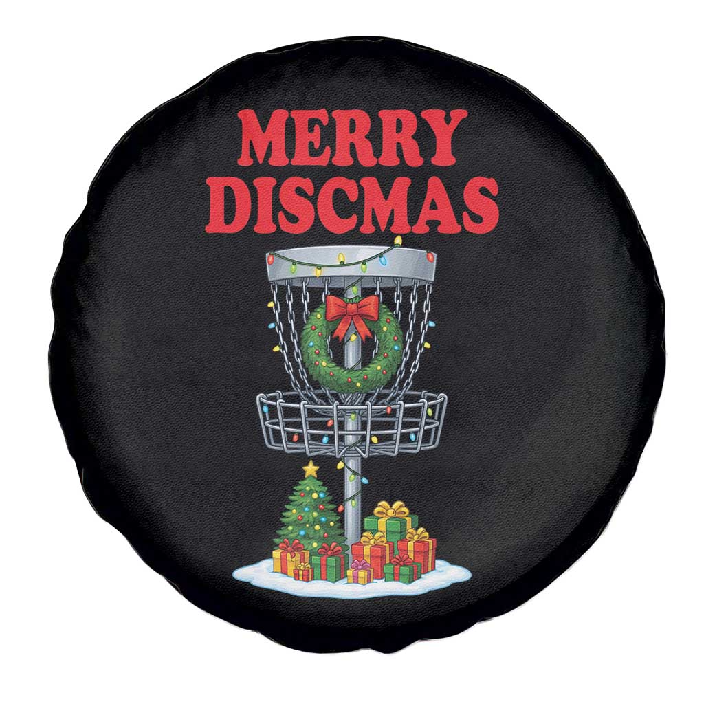 Christmas Disc Golf Spare Tire Cover Merry Discmas Golfers Frisbee Golfer Xmas Gift TS10 Print Your Wear