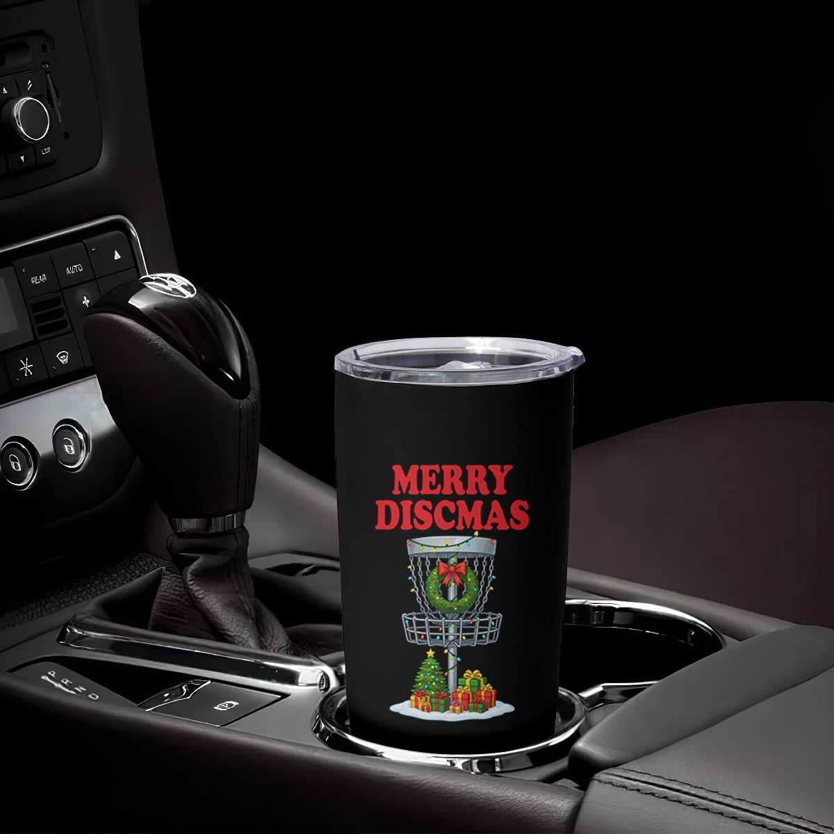Christmas Disc Golf Tumbler Cup Merry Discmas Golfers Frisbee Golfer Xmas Gift TS10 Print Your Wear