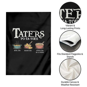 Taters Potatoes Garden Flag Funny Movie Fans Holiday Gift TS10 Print Your Wear