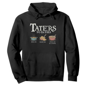 Taters Potatoes Hoodie Funny Movie Fans Holiday Gift TS10 Black Print Your Wear