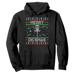 Disc Golf Christmas Hoodie Merry Discmas Ugly Xmas TS10 Black Print Your Wear