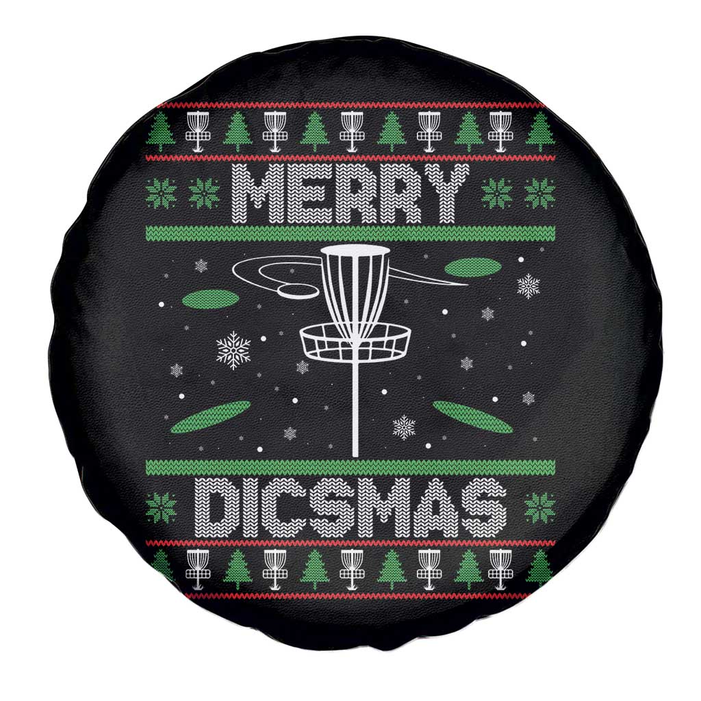 Disc Golf Christmas Spare Tire Cover Merry Discmas Ugly Xmas TS10 Print Your Wear