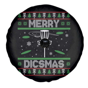 Disc Golf Christmas Spare Tire Cover Merry Discmas Ugly Xmas TS10 Print Your Wear