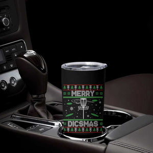 Disc Golf Christmas Tumbler Cup Merry Discmas Ugly Xmas TS10 Print Your Wear