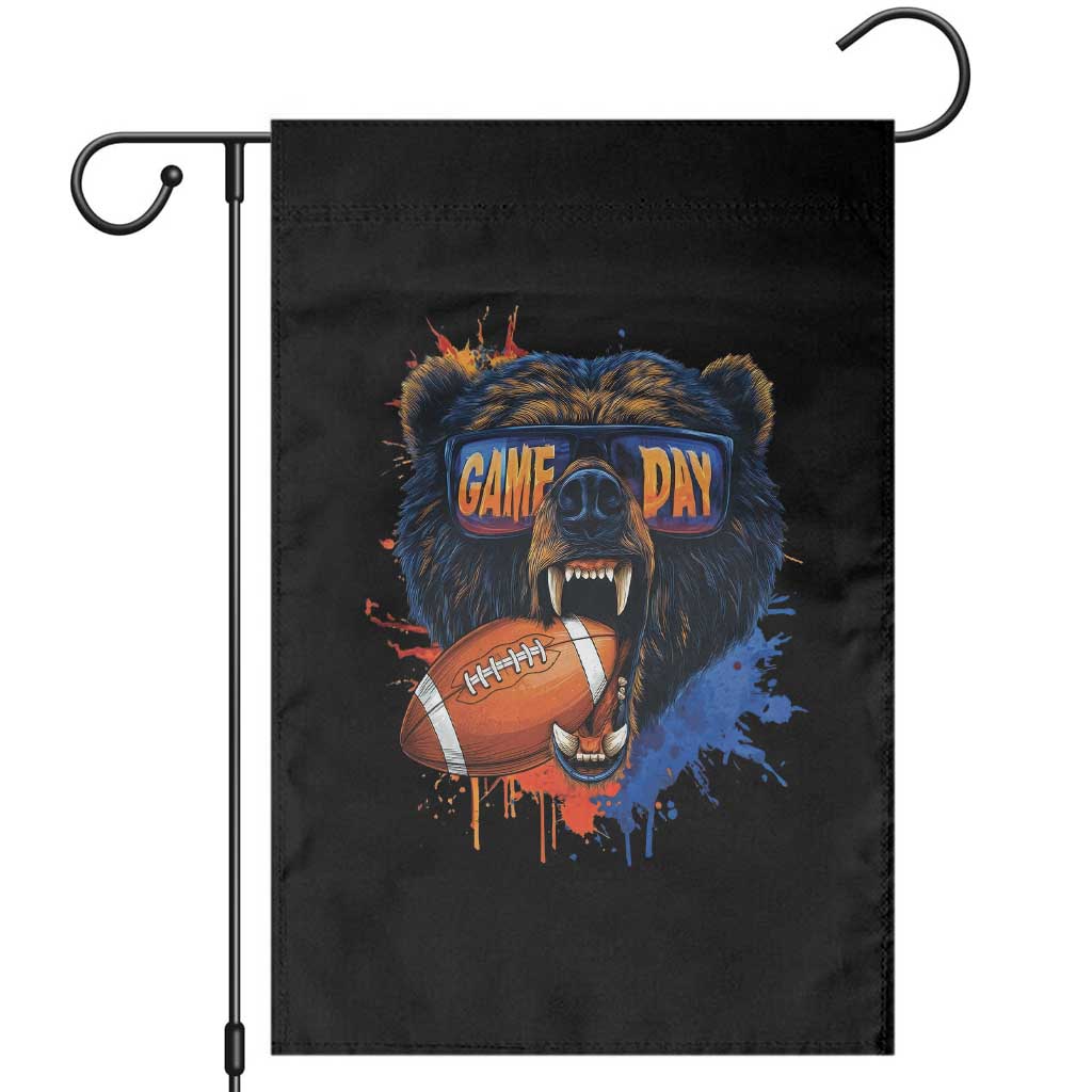 CFB Game Day Garden Flag Vintage Watercolors Mascot Retro Fan Gift TS10 Black Print Your Wear