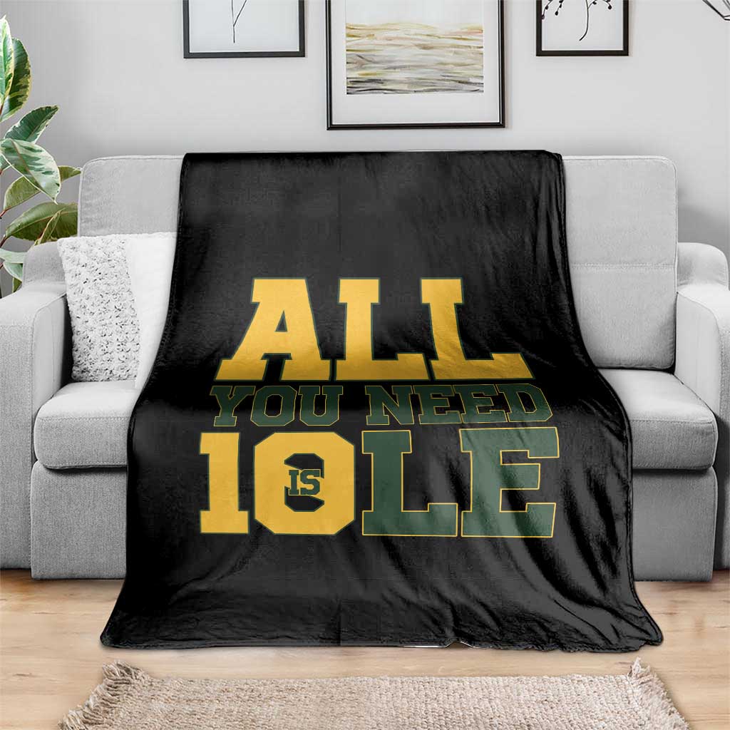 All You Need is Love Throw Blanket Retro Jordan GB Football Lover Fan Gift TS10 Print Your Wear