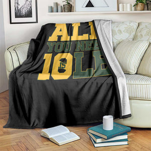 All You Need is Love Throw Blanket Retro Jordan GB Football Lover Fan Gift TS10 Print Your Wear