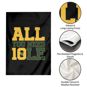 All You Need is Love Garden Flag Retro Jordan GB Football Lover Fan Gift TS10 Print Your Wear