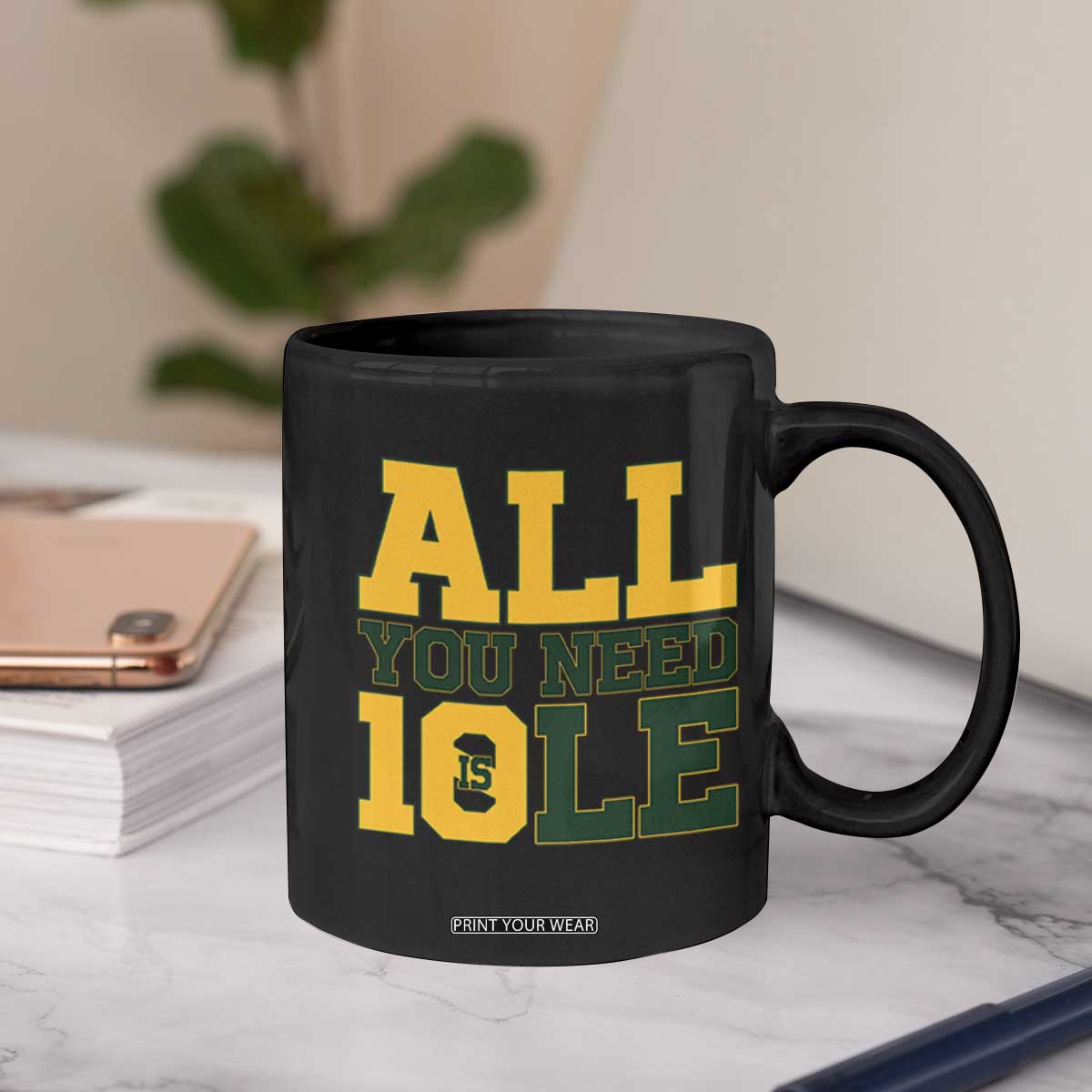 All You Need is Love Coffee Mug Retro Jordan GB Football Lover Fan Gift TS10 Print Your Wear