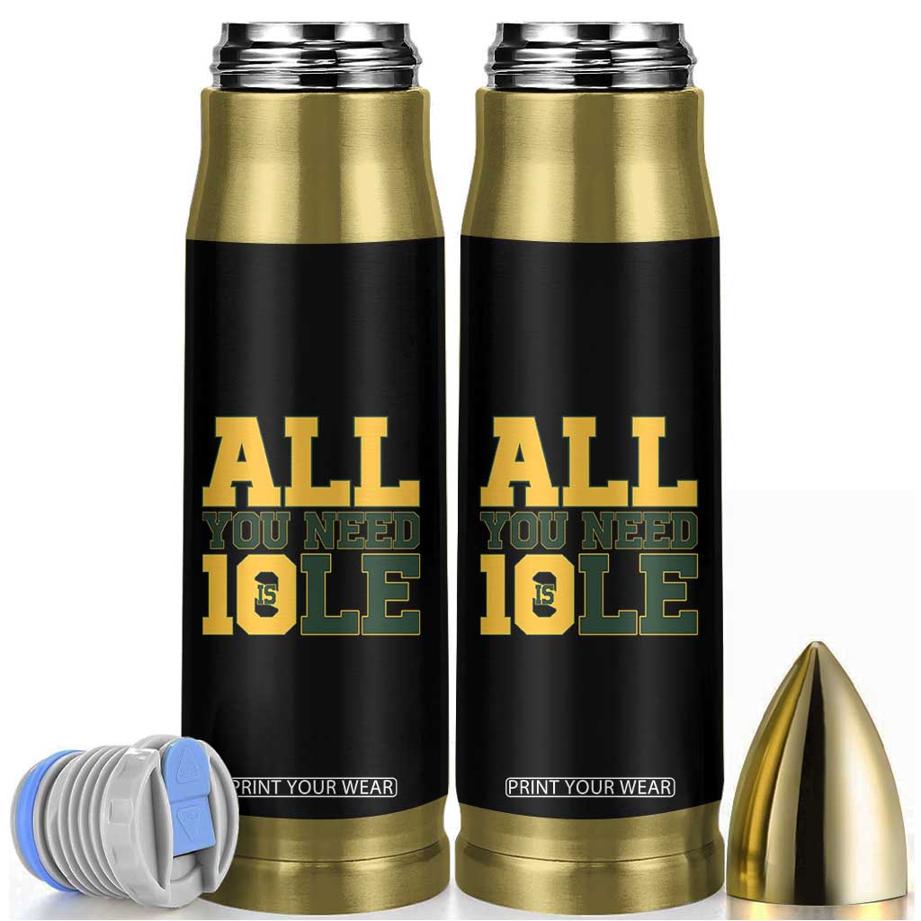 All You Need is Love Bullet Tumbler Retro Jordan GB Football Lover Fan Gift TS10 Black Print Your Wear