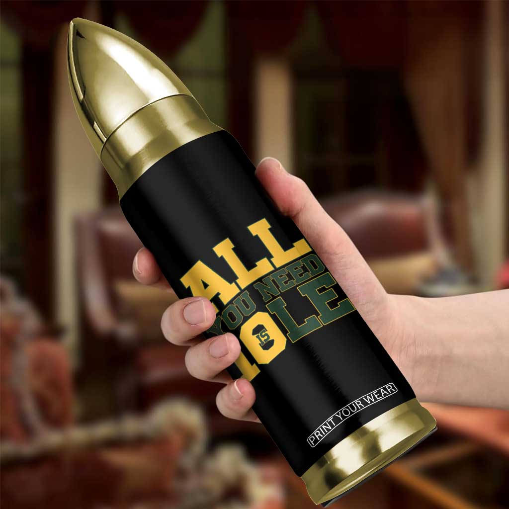 All You Need is Love Bullet Tumbler Retro Jordan GB Football Lover Fan Gift TS10 Print Your Wear