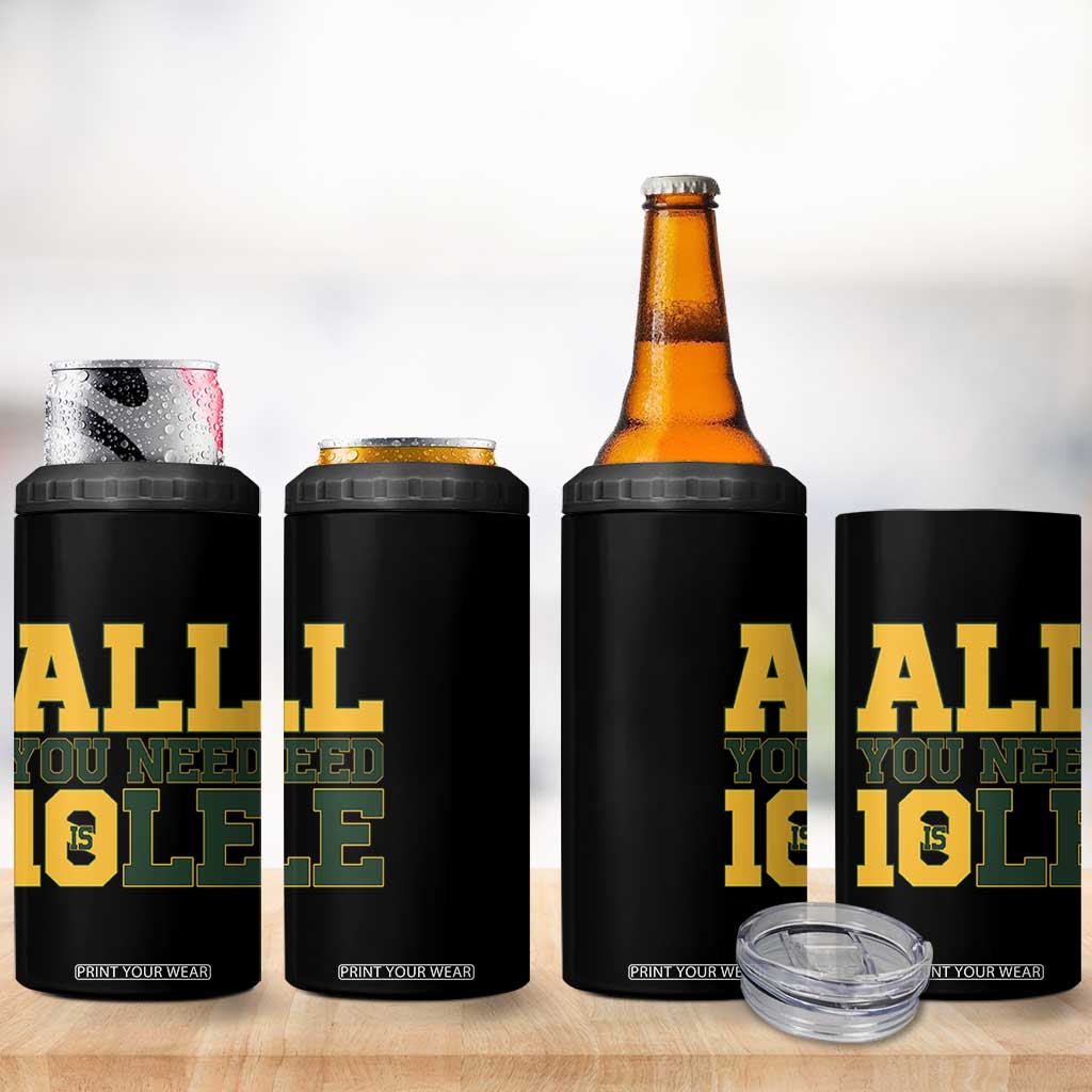 All You Need is Love 4 in 1 Can Cooler Tumbler Retro Jordan GB Football Lover Fan Gift TS10 Print Your Wear