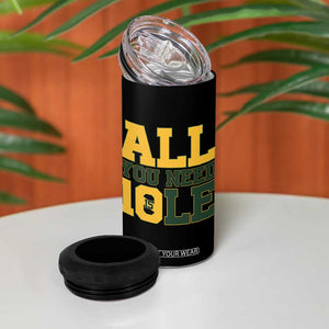 All You Need is Love 4 in 1 Can Cooler Tumbler Retro Jordan GB Football Lover Fan Gift TS10 Print Your Wear