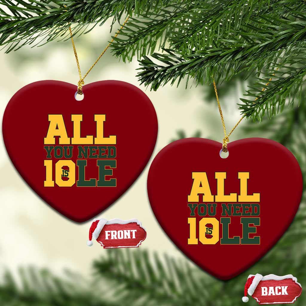 All You Need is Love Ceramic Ornament Retro Jordan GB Football Lover Fan Gift TS10 Print Your Wear