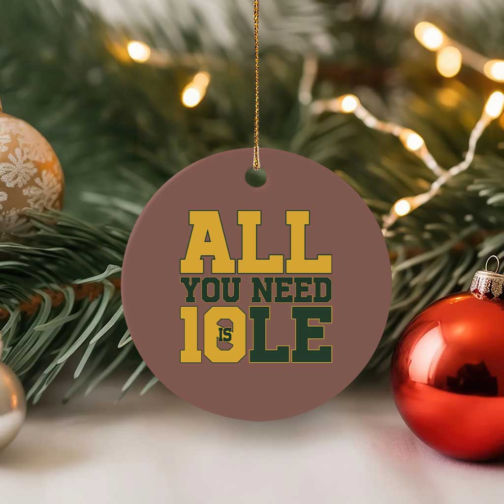 All You Need is Love Ceramic Ornament Retro Jordan GB Football Lover Fan Gift TS10 1pc Mocha Print Your Wear