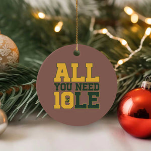 All You Need is Love Ceramic Ornament Retro Jordan GB Football Lover Fan Gift TS10 1pc Mocha Print Your Wear