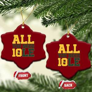 All You Need is Love Ceramic Ornament Retro Jordan GB Football Lover Fan Gift TS10 Print Your Wear