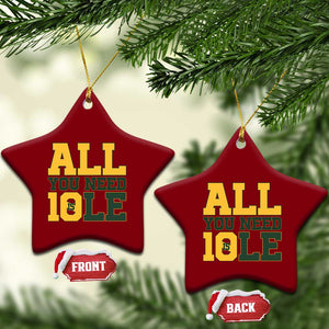 All You Need is Love Ceramic Ornament Retro Jordan GB Football Lover Fan Gift TS10 Print Your Wear