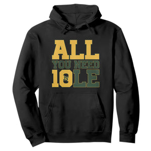 All You Need is Love Hoodie Retro Jordan GB Football Lover Fan Gift TS10 Black Print Your Wear