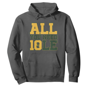 All You Need is Love Hoodie Retro Jordan GB Football Lover Fan Gift TS10 Dark Heather Print Your Wear