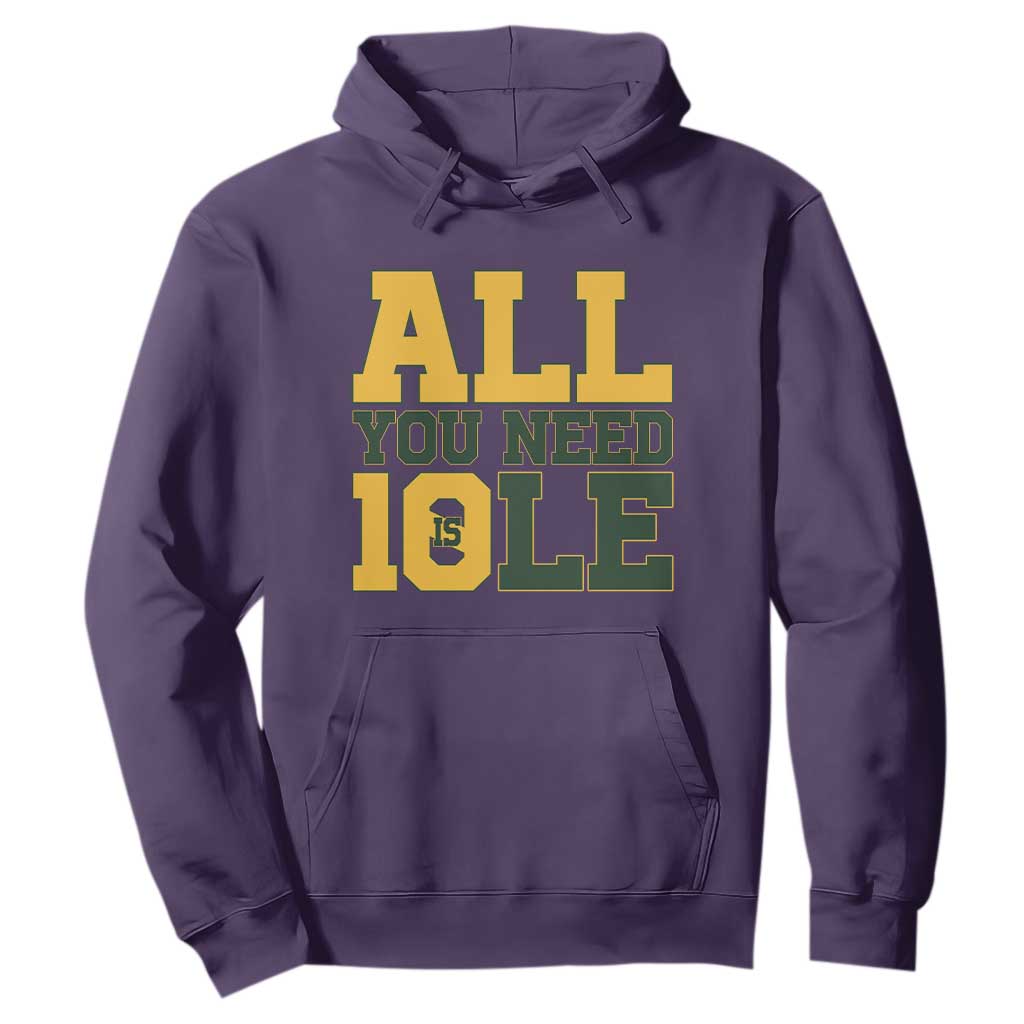 All You Need is Love Hoodie Retro Jordan GB Football Lover Fan Gift TS10 Purple Print Your Wear
