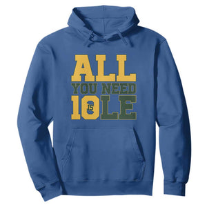 All You Need is Love Hoodie Retro Jordan GB Football Lover Fan Gift TS10 Royal Blue Print Your Wear