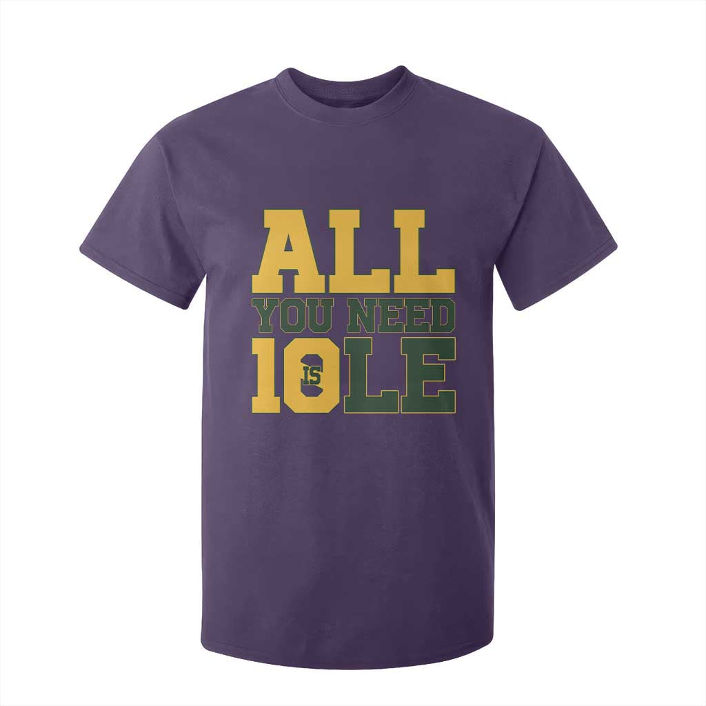 All You Need is Love T Shirt For Kid Retro Jordan GB Football Lover Fan Gift TS10 Purple Print Your Wear