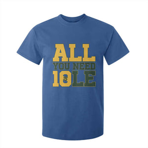 All You Need is Love T Shirt For Kid Retro Jordan GB Football Lover Fan Gift TS10 Royal Blue Print Your Wear