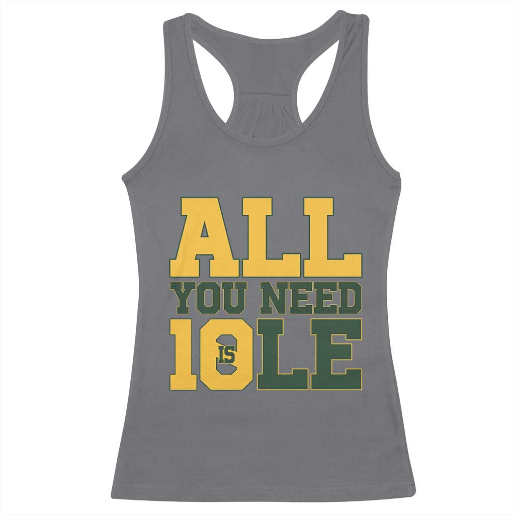 All You Need is Love Racerback Tank Top Retro Jordan GB Football Lover Fan Gift TS10 Charcoal Print Your Wear